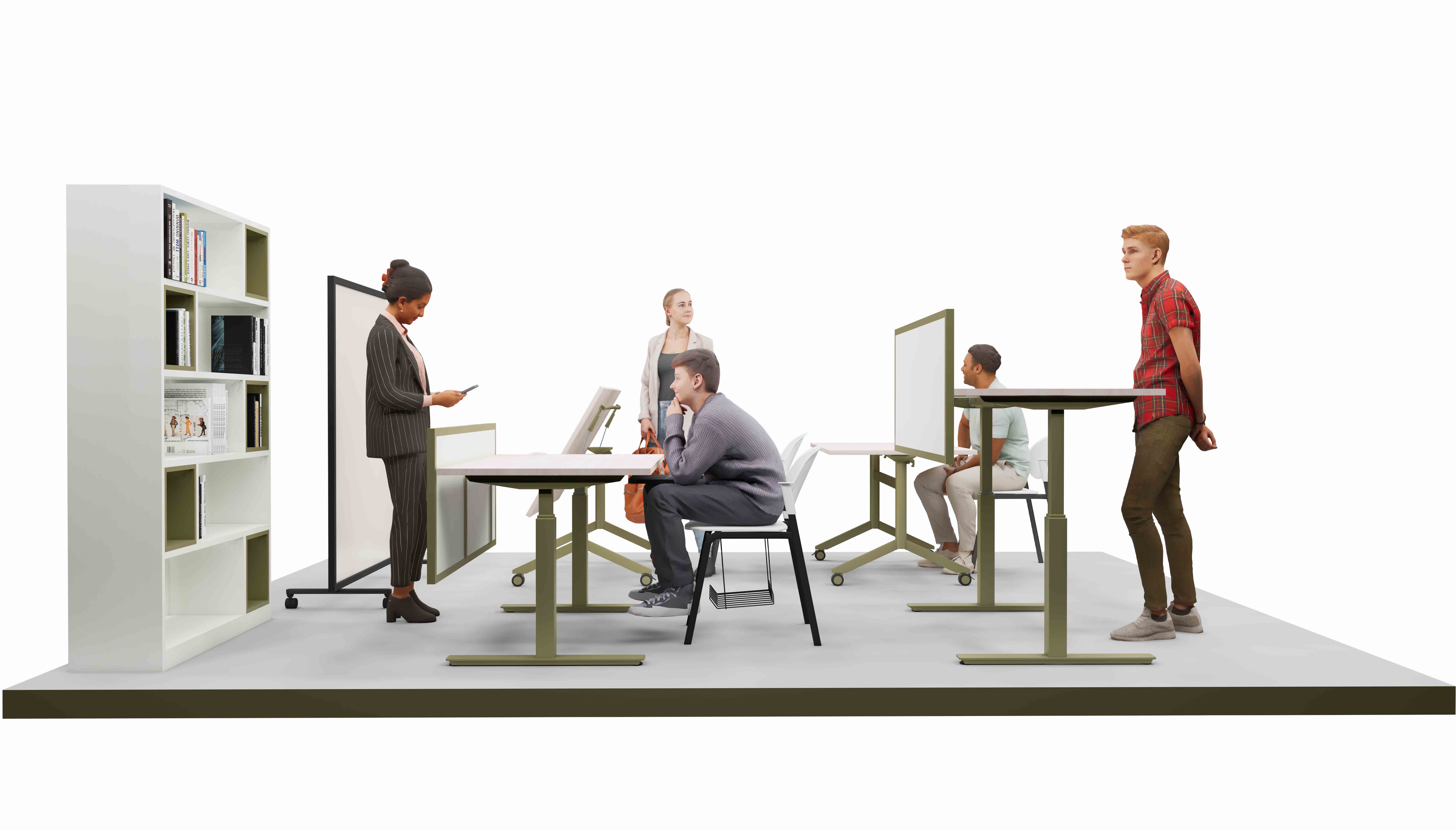 Innovative Work Space by Zen Furniture