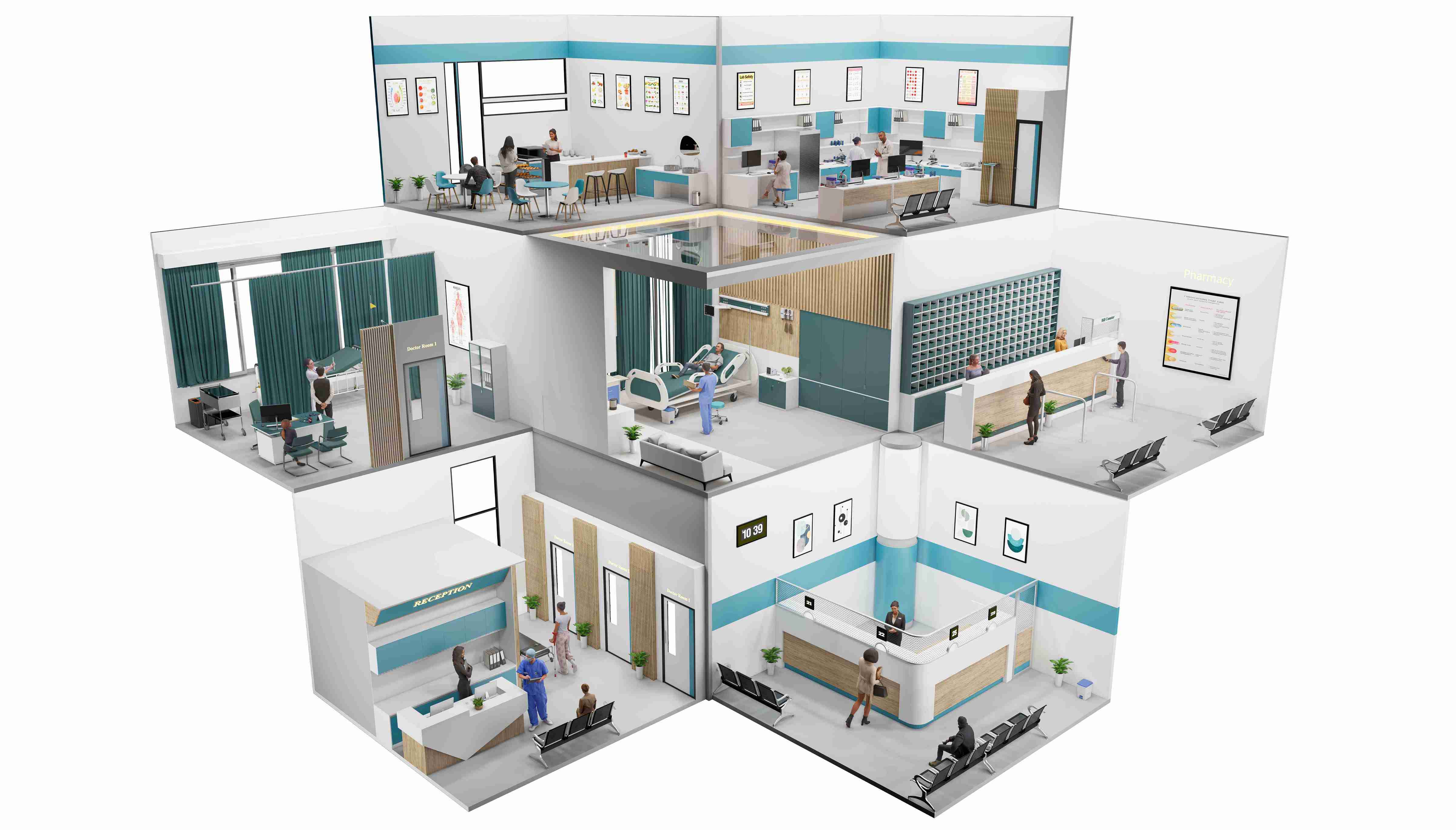 Comfortable Patient Beds